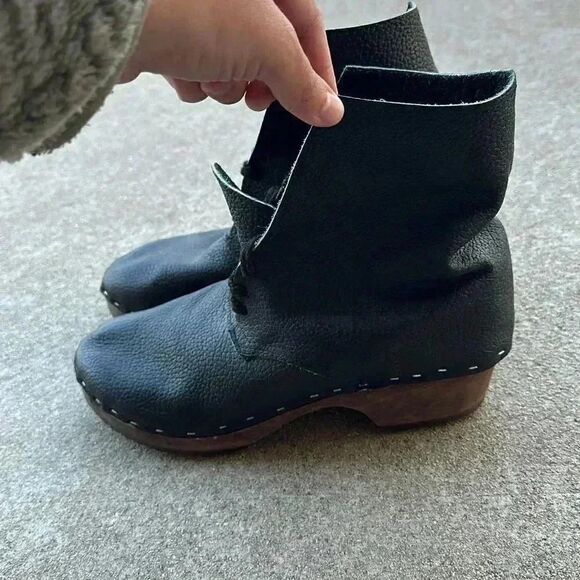 Cox of Yorkshire Leather & Sheepskin Boots Women’s Size 41 Made in Sweden - Picture 6 of 13